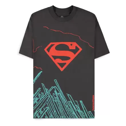 DC Comics Superman Dark Grey son of Krypton koszulka zdjęcie produktu