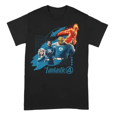 Fantastic Four koszulka Group Grid Blue zdjęcie produktu