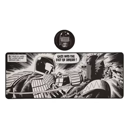 Zestaw podkładki na biurko i podstawek 2000 AD Judge Dredd zdjęcie produktu