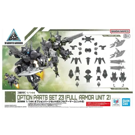 30MM 1/144 Option Parts Set 23 (Full Armor Unit 2) Zestaw Modelowy zdjęcie produktu