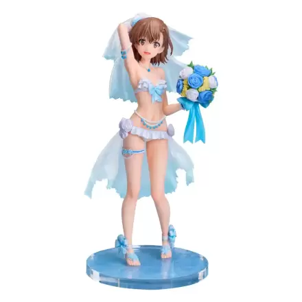 A Certain Scientific Railgun T Statua PVC 1/7 Mikoto Misaka Wersja: Ślubny Strój Kąpielowy 25 cm zdjęcie produktu