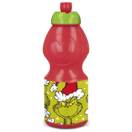 The Grinch Christmas Mischief plastikowa butelka sportowa 400 ml zdjęcie produktu