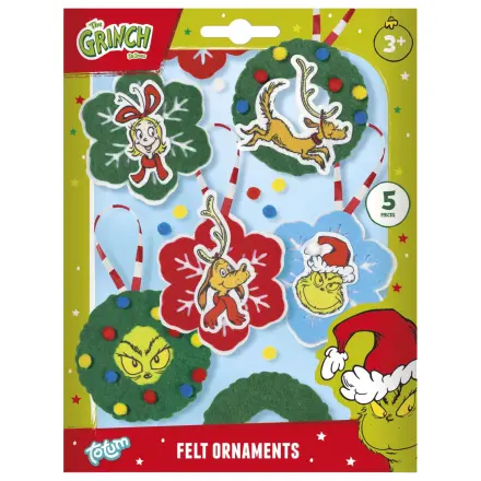 The Grinch Dr. Seuss Christmas Tree Ornaments 5-częściowy zestaw zdjęcie produktu