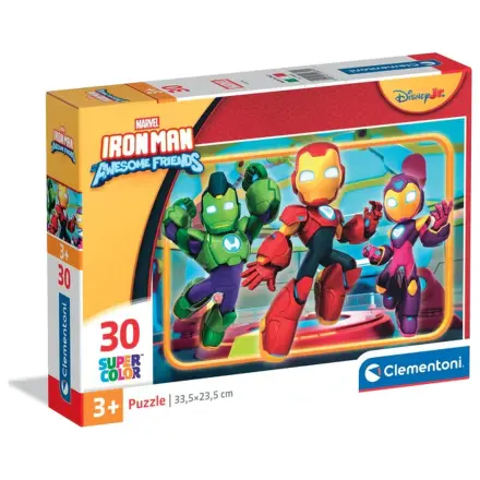 Iron Man and His Super Team Trio 30-częściowe puzzle zdjęcie produktu