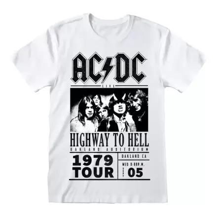 Koszulka AC/DC Highway To Hell 1979 Tour White termékfotója