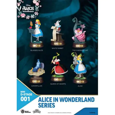 Alice in Wonderland Mini Diorama Stage Statues 6-pak 10 cm zdjęcie produktu
