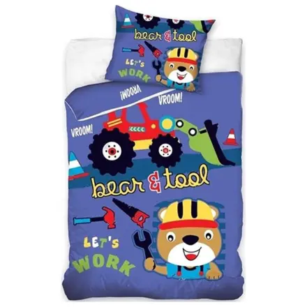 Animal Bear & Tool Poszewka na kołdrę zdjęcie produktu