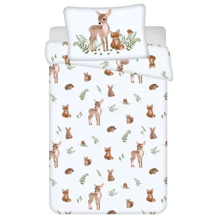 Animal Fawn & Fox dziecięca poszewka na kołdrę do przedszkola zdjęcie produktu