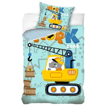 Poszwa na kołdrę Animal Rhinoceros Work zdjęcie produktu