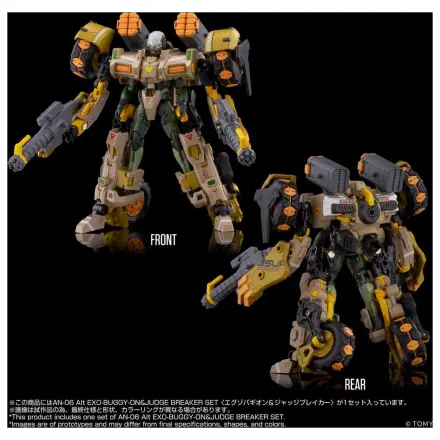 Altered Nano AN-06 figurka akcji Alt Exo-Buggy-On & Judge Breaker zestaw 16 cm zdjęcie produktu