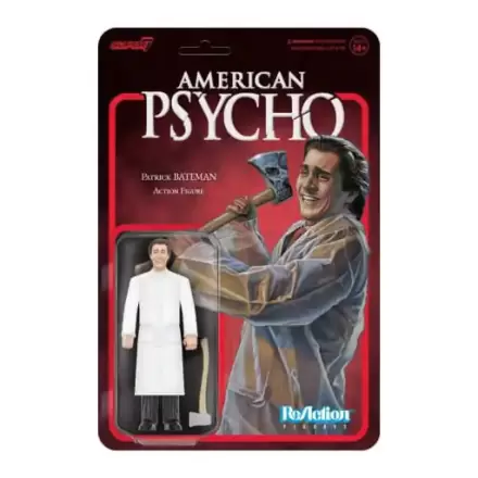 American Psycho (2000) ReAction Figurka Akcji Fala 01 Patrick Bateman (Płaszcz przeciwdeszczowy) 10 cm termékfotója