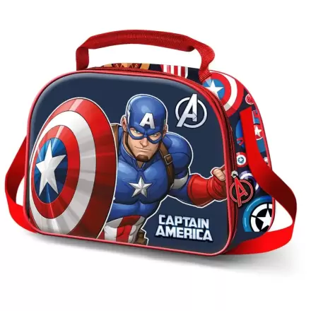 Marvel Captain America Patriot Torba na Lunch 3D termékfotója