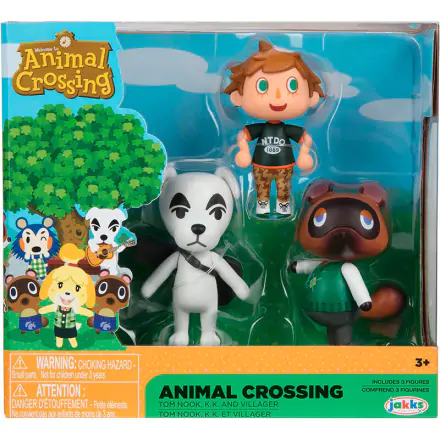 Animal Crossing blister 3 figurki 6 cm termékfotója