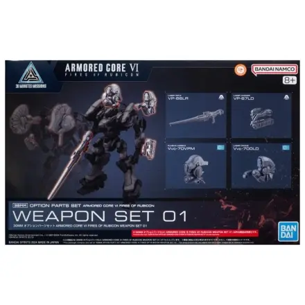 Armored Core VI 30mm Zestaw części opcjonalnych Zestaw broni 01 Zestaw do składania modeli zdjęcie produktu