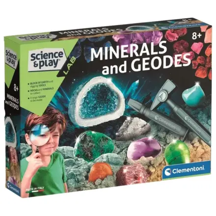 Zestaw edukacyjny do nauki minerałów i geod zdjęcie produktu