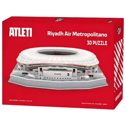 Atletico de Madrid Riyadh Metropolitano 3D stadionowa układanka zdjęcie produktu