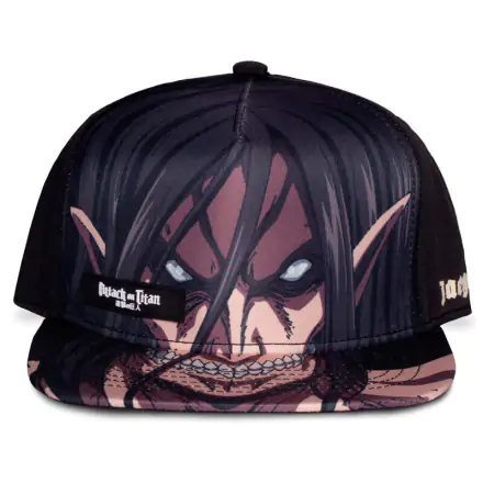 Czapka z daszkiem Attack on Titan Snapback Cap Eren Jaeger Titan zdjęcie produktu