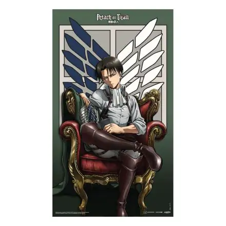 Attack on Titan Plakat Materiałowy Levi 70 x 120 cm termékfotója