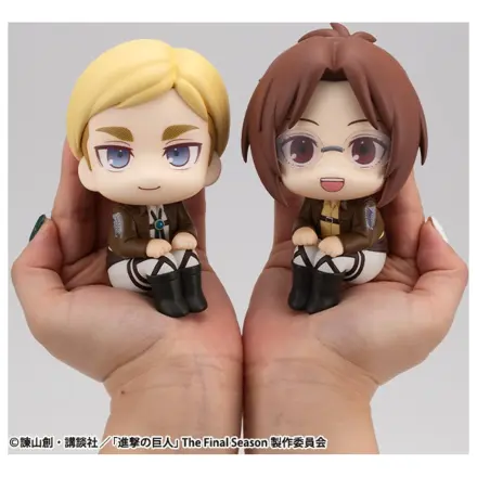 Attack on Titan Look Up PVC Statues Hange Zoe & Erwin Smith (z prezentem) 11 cm zdjęcie produktu