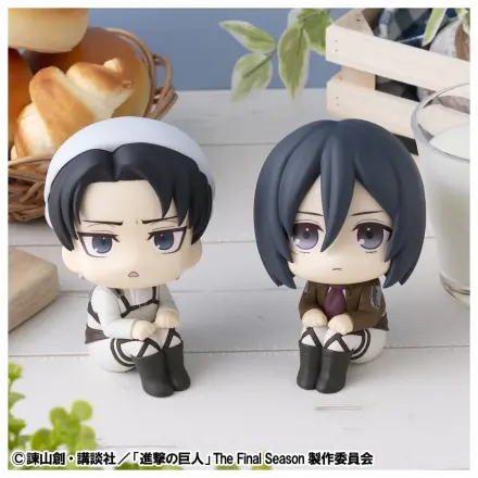 Attack on Titan Look Up PVC figurki Levi Cleaning up Ver. & Mikasa Ackerman (z prezentem) 11 cm zdjęcie produktu