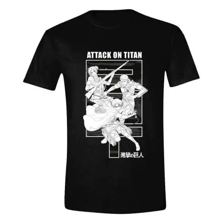 T-shirt Attack on Titan Monochrome Trio zdjęcie produktu