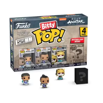 Avatar: Legenda Aanga Bitty Funko POP! Figurka Vinyl 4-Pak Katara 2,5 cm termékfotója