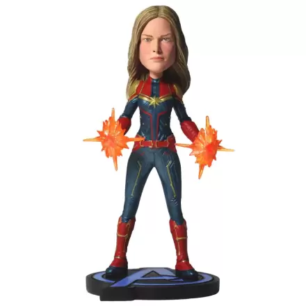 Avengers: Koniec gry Head Knocker Bobble-Head Kapitan Marvel 20 cm termékfotója