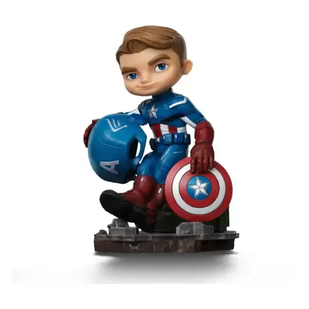 Avengers Infinity Saga Mini Co. Figurka PVC Kapitan Ameryka 14 cm termékfotója