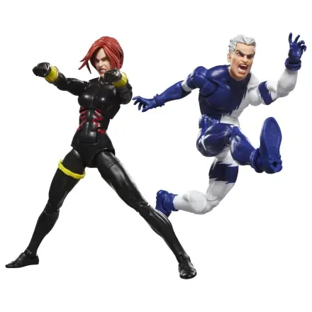 Avengers Marvel Legends Figurki Akcji Zestaw 2-pak Black Widow i Quicksilver 15 cm zdjęcie produktu