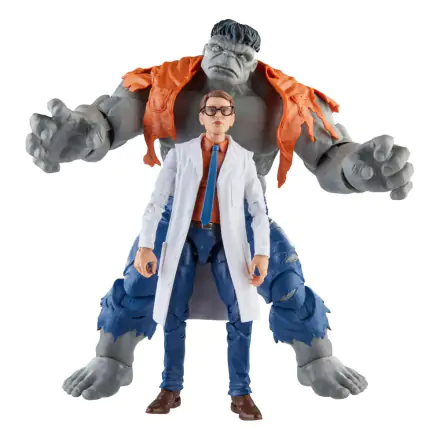 Avengers Marvel Legends Figurki Akcji Szary Hulk & Dr Bruce Banner 15 cm termékfotója