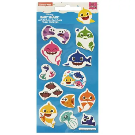 Baby Shark's Big Show! Aquatic Party Puffy Sponge Sticker Zestaw naklejek zdjęcie produktu