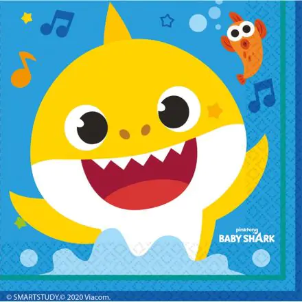 Serwetki Baby Shark 16 szt. 33*33 cm zdjęcie produktu