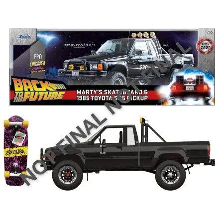 Back to the Future Model pojazdu Diecast 1:24 Marty's Skateboard 1985 Toyota zdjęcie produktu