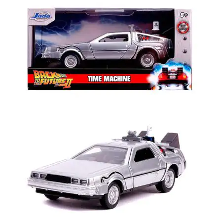 Back to The Future DeLorean Time Machine metalowy samochód zdjęcie produktu