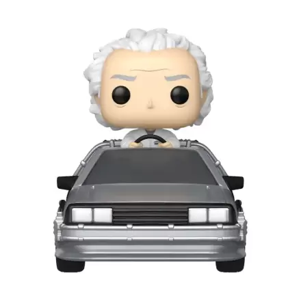 Powrót do Przyszłości Funko POP! Rides Deluxe Figurka Vinyl Doc z Wehikułem Czasu 9 cm zdjęcie produktu