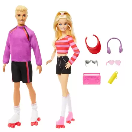 Barbie pack 2 lalek Barbie i Ken Skaters zdjęcie produktu