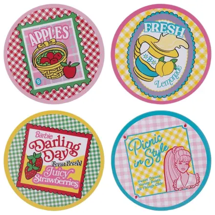 Barbie Podkładki pod napoje, 4 sztuki zdjęcie produktu