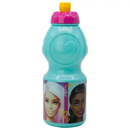 Barbie Bright Plastic sportowa Butelka na wodę 400 ml zdjęcie produktu