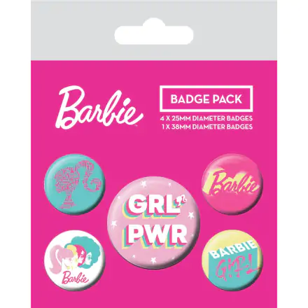 Barbie Przypinki 5-Pack Girl Power termékfotója