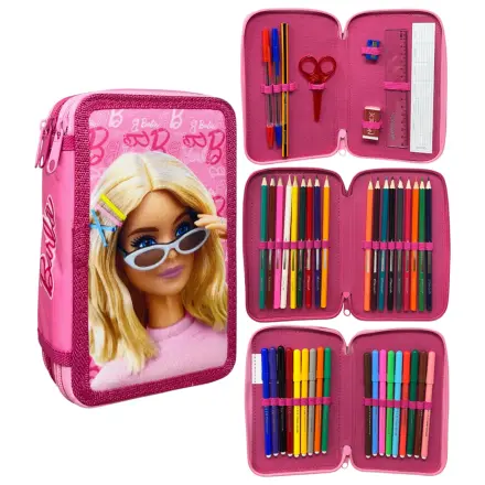 Barbie Glam Style Filled Potrójny piórnik zdjęcie produktu