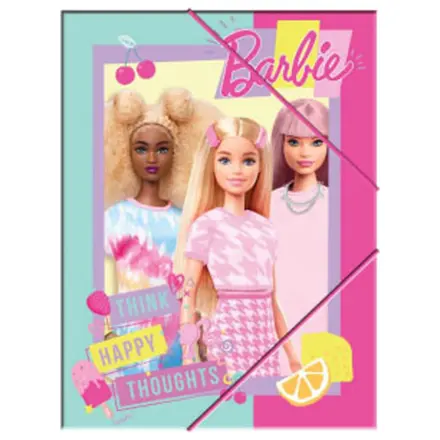 Barbie Happy Thoughts A/4 folder z gumką zdjęcie produktu