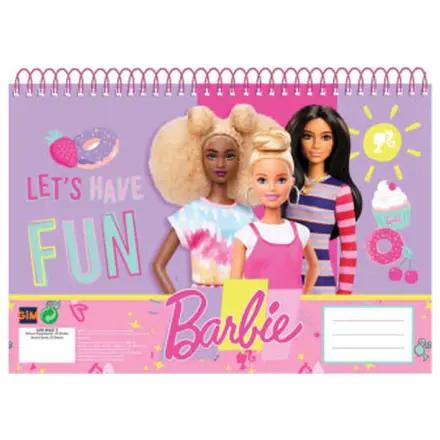 Barbie Happy Thoughts Szkicownik Spiralny A/4, 30 kartek zdjęcie produktu