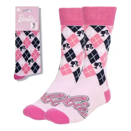 Skarpetki Barbie Logo Pink 36-43 zdjęcie produktu
