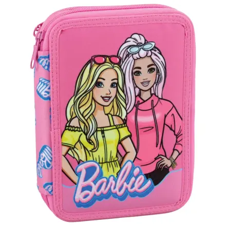 Barbie Pink Vibes piórnik 2-komorowy wypełniony zdjęcie produktu