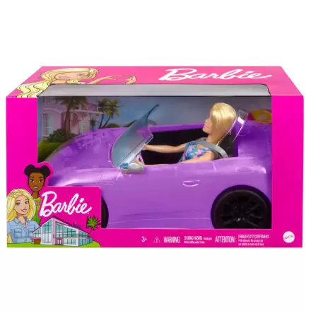 Barbie Fioletowy Kabriolet + lalka zdjęcie produktu