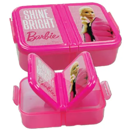 Barbie Shine Bright Multi-Compartment Lunch Box, Pudełko na kanapki zdjęcie produktu