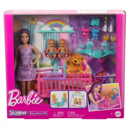 Barbie Skipper lalka opiekunka bliźniąt zdjęcie produktu