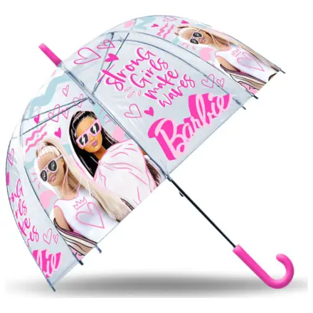 Barbie Strong Girls przezroczysta parasolka dla dzieci Ø70 cm zdjęcie produktu