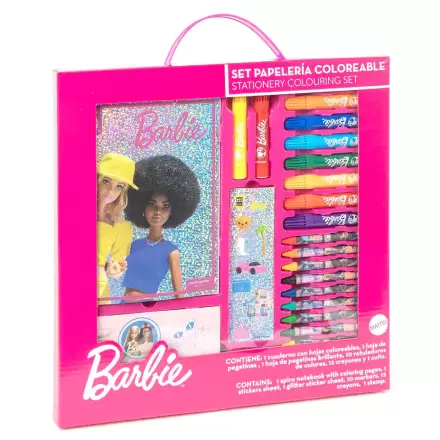 Barbie zestaw papierniczy do kolorowania zdjęcie produktu