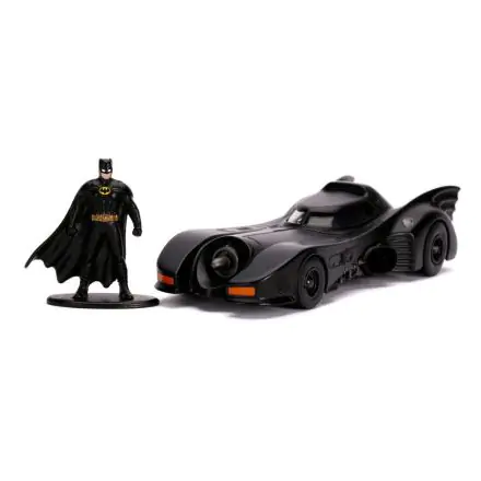 Batman 1989 Hollywood Rides Diecast Model 1/32 Batmobil z 1989 roku z Figurką termékfotója